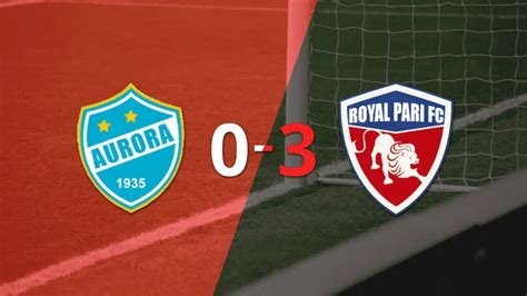 aurora x royal pari|Club Aurora vs Royal Pari FC .